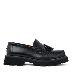 Babouche Bizou loafers black loafers dames