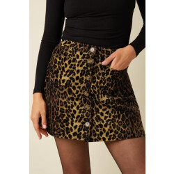 King Louie 10681 garbo skirt fargo cord nat