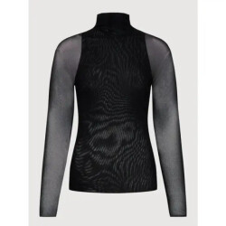 MaxMara Bloes veles in wol zwart