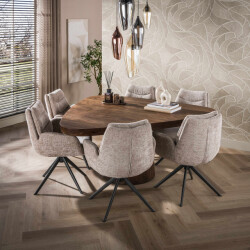 Hoyz eetkamertafel arcadia - 165x165x77 cm