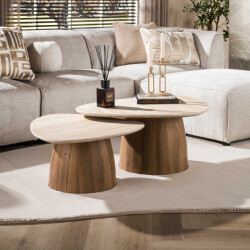 Hoyz salontafel romano - 72x93x41 cm