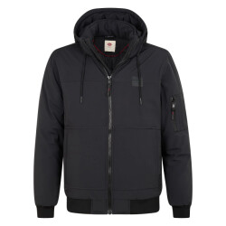 Petrol Industries Heren jas m-3060-jac113 9111 deep black