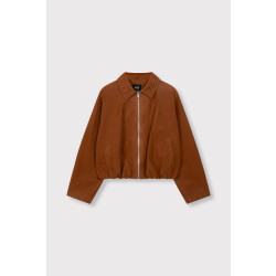 Alix The Label Faux suède ballon jacket -