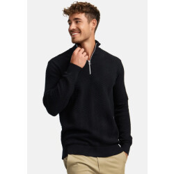 Kronstadt Ks2790 kscarlo half zip knit 999 black