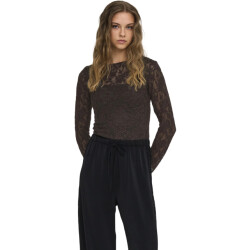 Only Onlblaise l/s top jrs coffee bean