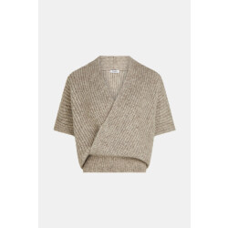 Penn & Ink W26c396 60m penn en ink jumper brown mel.
