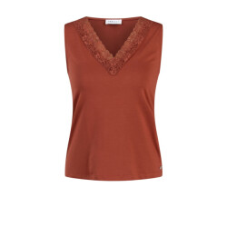 IVY BEAU Dalina top barn red