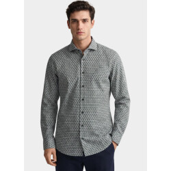 R2 Amsterdam Overhemd heren printed single jersey shirt 134.wsp.005/074