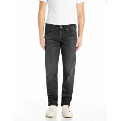 Replay Ma972 grover 099 black heren denim regular straight- rep