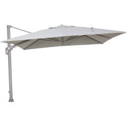 Garden Impressions Hawaii big pole ii zweefparasol 350x350 taupe/royal sand