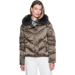 Geisha Jacket nylon brown