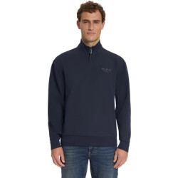 No Excess Sweater half zip dark night
