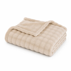 Casa di Elturo Plaid cozy – – fleece – 125 x 150 cm
