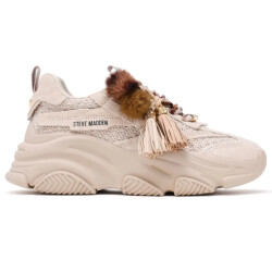Steve Madden Possession-ppe bone suede dames sneaker