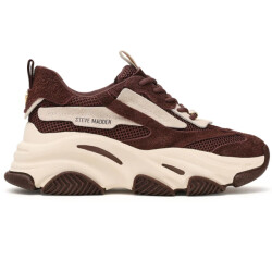Steve Madden Possession-e off white bruin dames sneaker