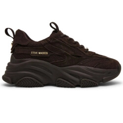 Steve Madden Possession-e chocolate brown dames sneaker