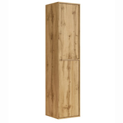 Badplaats Badkamerkast mali 38 x 33 x 160 cm - hangende kolomkast met 2