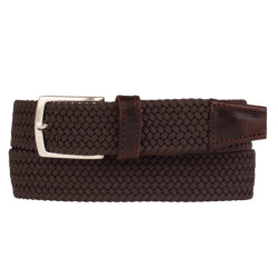 PRESLY & SUN Ps30-25 280 brown elastische heren riem