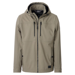 Casamoda Heren softshell jas 126410230 311 oil green