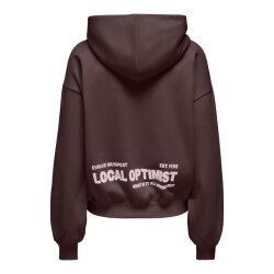 Only Onlofelia hoodie decadent chocolate