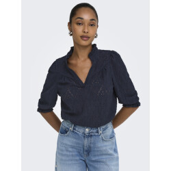 Only Onlziggy s/s frill top cc jrs