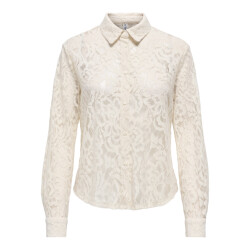 Only Onlbirun l/s lace shirt wvn