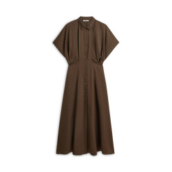 Summum Dress button down light twill jurken 5s1665-12494