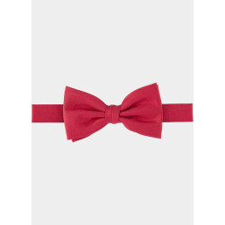 Profuomo Strik bowtie silk woven red pp5v00001/f
