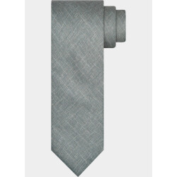 Profuomo Stropdas tie silk print green ppwa30021/e