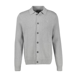 Lerros Heren polo 2685544 259 platinum grey melange