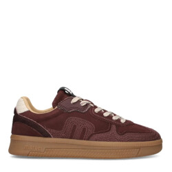 Maruti Yale embroidery bordo lage sneakers dames