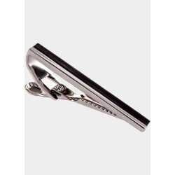 Profuomo Dasspeld tieclip rhodium groove pp3mat911/a