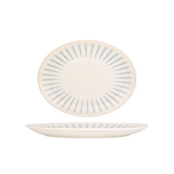 Rinart Serveerschaal sierra porselein 31 cm set van 2