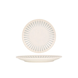 Rinart Dinerbord sierra porselein 25 cm set van 6