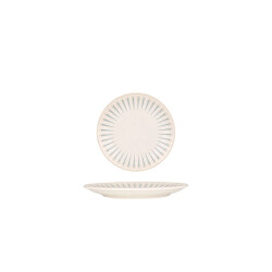 Rinart Dessertbord sierra porselein 17 cm set van 6