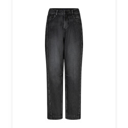 Red Button Broek srb5053 caitlina side patch grey used