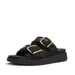 FitFlop Gen-ff woven two-bar slides