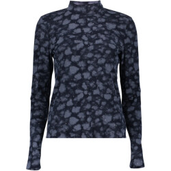 Geisha Top dark blue