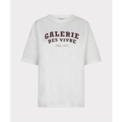 Esqualo T-shirt f26-05536 offwhite/merlot