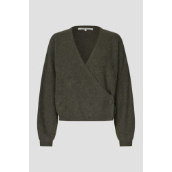 Second Female 60542 gaby wrap knit 8004 black olive
