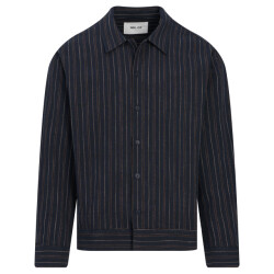 NN07 Overshirt donker