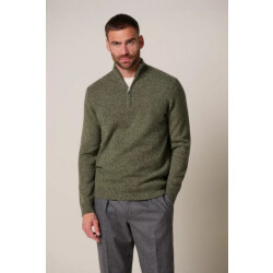Profuomo Ppxj30047d pullover half zip green profu