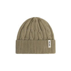 Olaf Wool cable knitted mutsen a260802