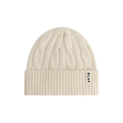 Olaf Wool cable knitted mutsen a260802