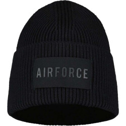 Airforce Beanie oversized true black