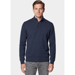 Bos Bright Blue Half zip 1171/103 indigo