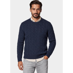 Bos Bright Blue Pullover heren 1191/103 navy