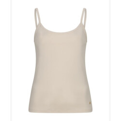 Red Button Singlet srb5140 lightsand