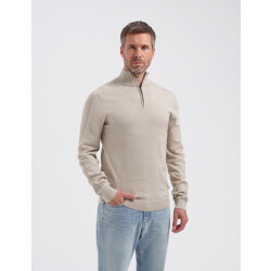Saint Steve Elwin 20006 sand melee half zip trui