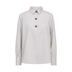 Free Quent Fqflyna shirt fine stripe off white